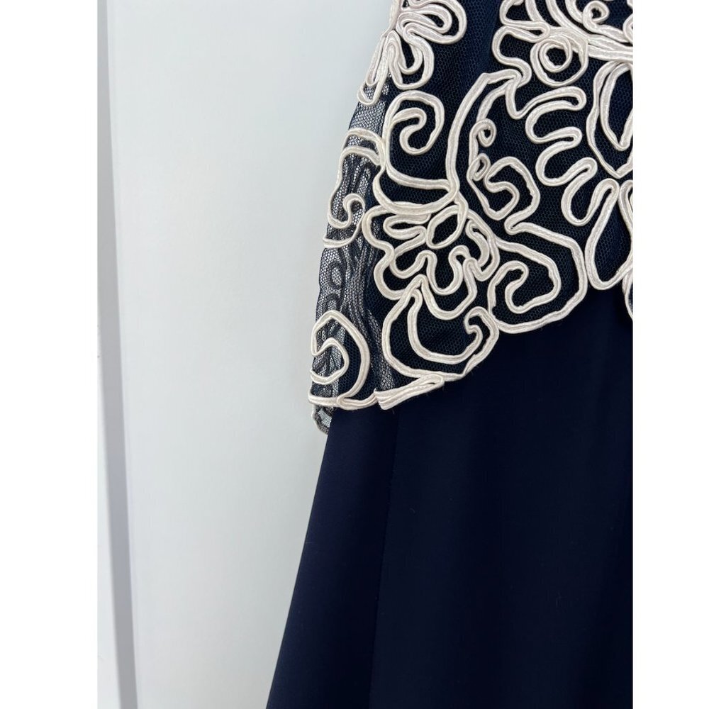 Vintage Navy Gown - Picture 8 of 16